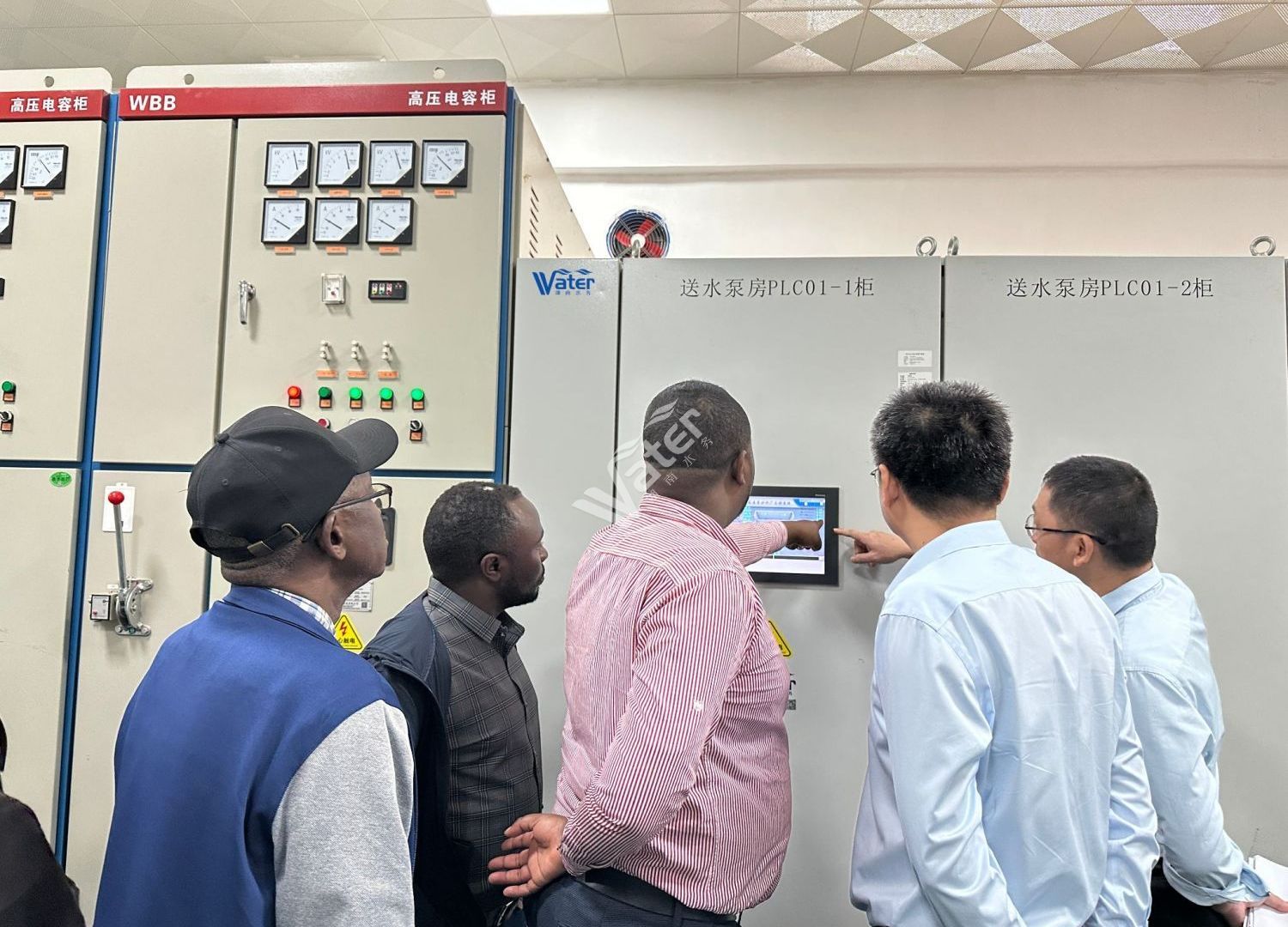 非洲客户莅临湖南水务机电考察交流