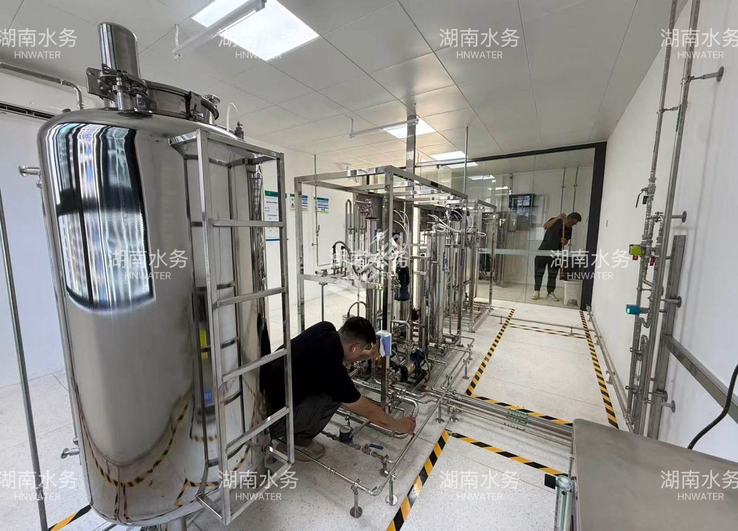 湖南水务机电某直饮水项目顺利完工